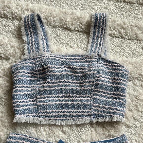 House of Harlow | Blue Tweed set - Picture 3 of 8